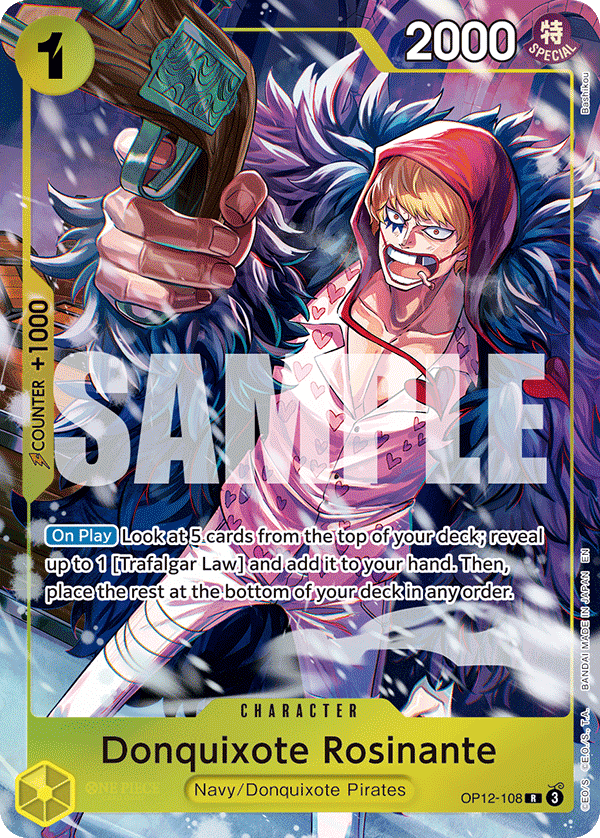 Donquixote Rosinante One Piece card
