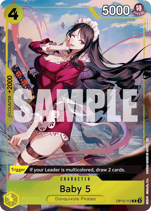 Baby 5 One Piece card