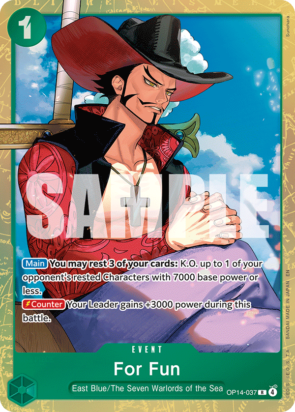 For Fun One Piece card