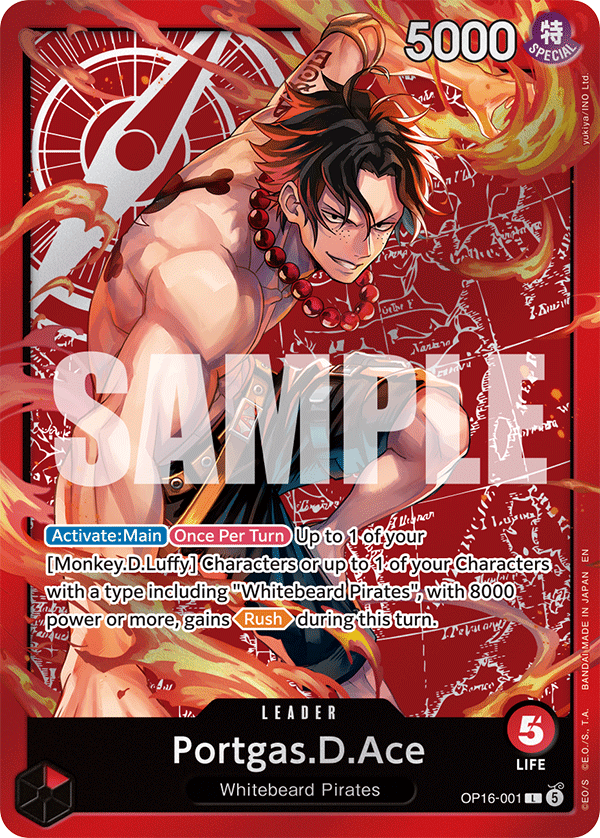 Portgas.D.Ace One Piece card