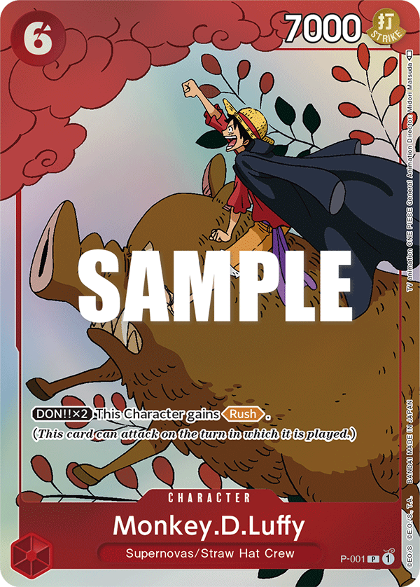 Monkey.D.Luffy One Piece card