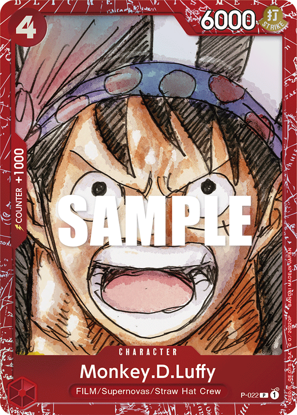 Monkey.D.Luffy One Piece card