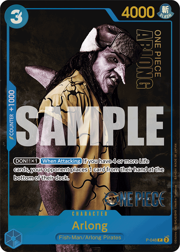 Arlong One Piece card