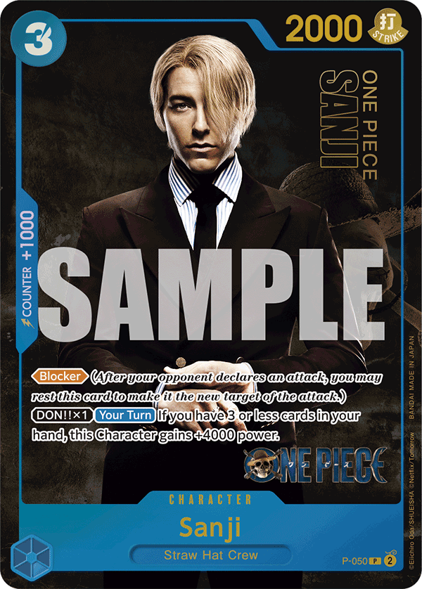 Sanji One Piece card