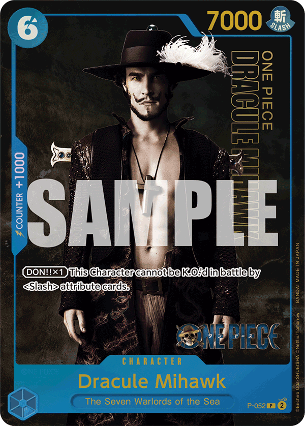 Dracule Mihawk One Piece card