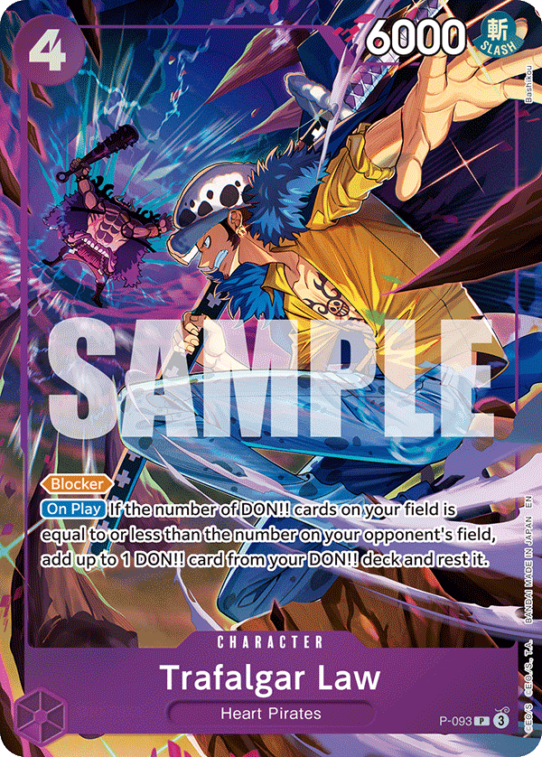 Trafalgar Law One Piece card