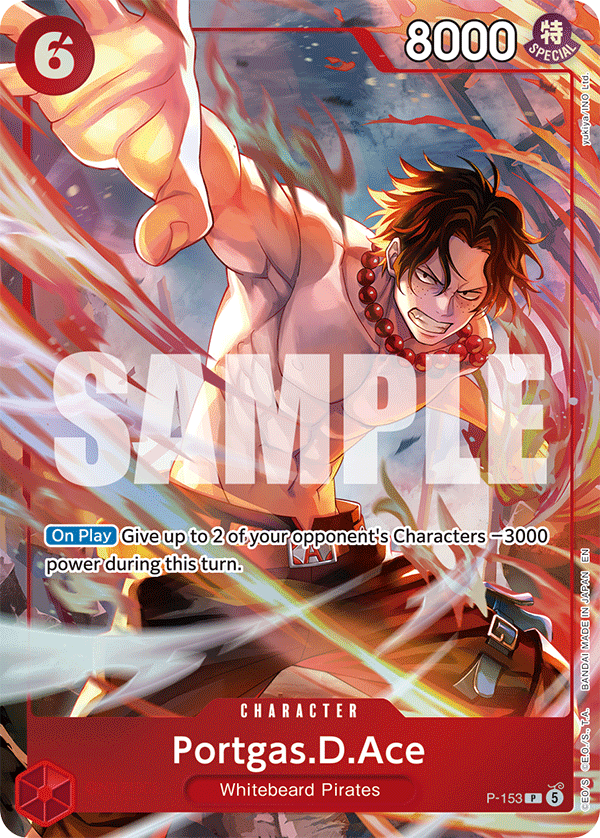 Portgas.D.Ace One Piece card