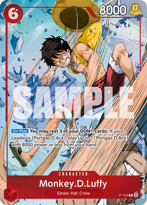 Monkey.D.Luffy One Piece card