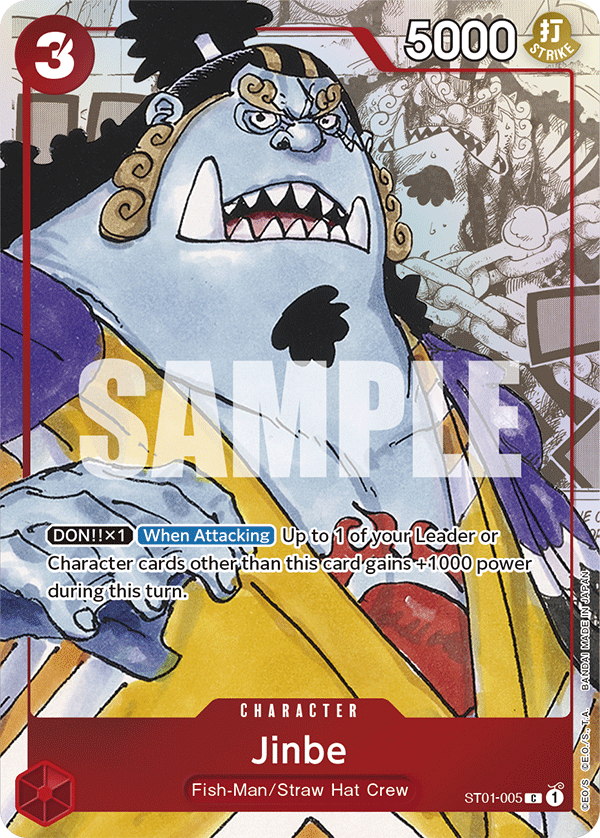 Jinbe One Piece card
