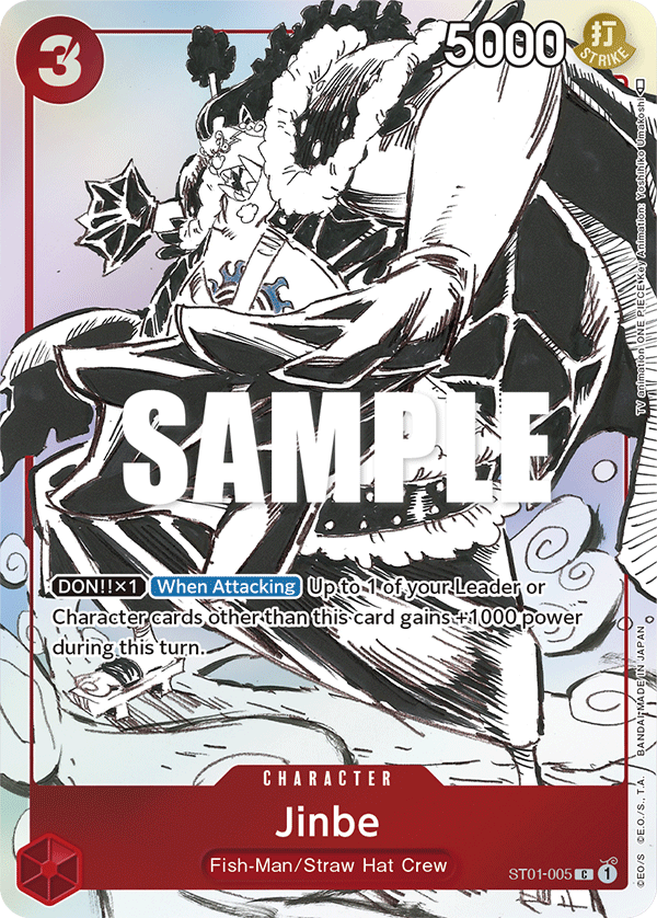 Jinbe One Piece card