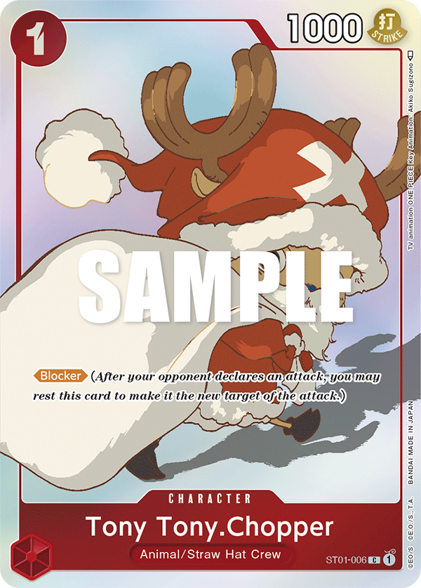 Tony Tony.Chopper One Piece card