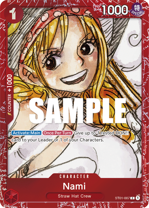 Nami One Piece card