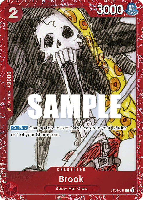 Brook One Piece card
