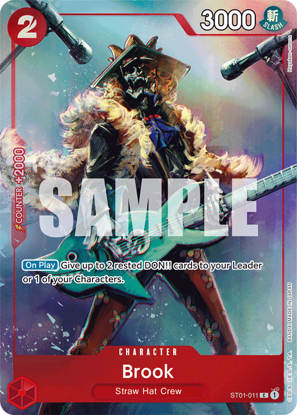 Brook One Piece card