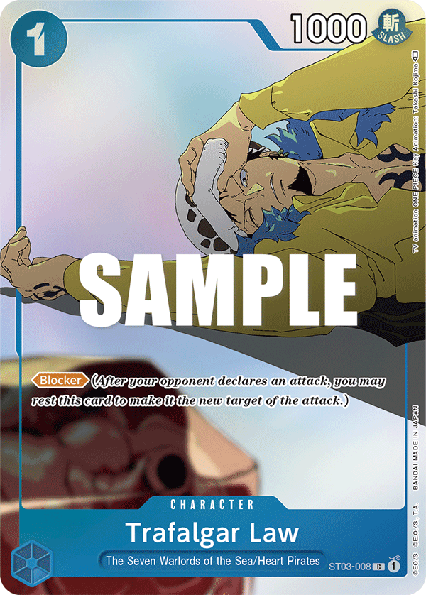 Trafalgar Law One Piece card