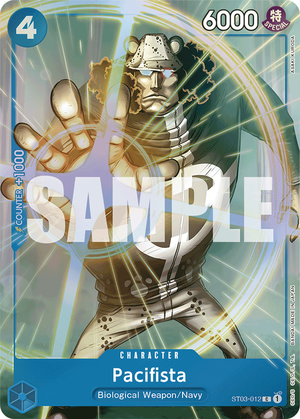 Pacifista One Piece card