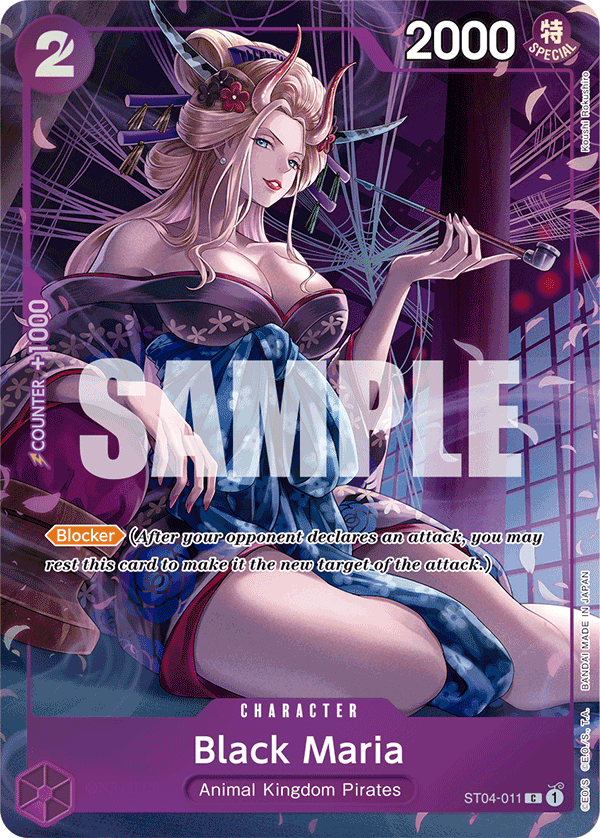 Black Maria One Piece card
