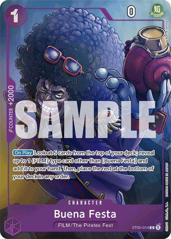 Buena Festa One Piece card