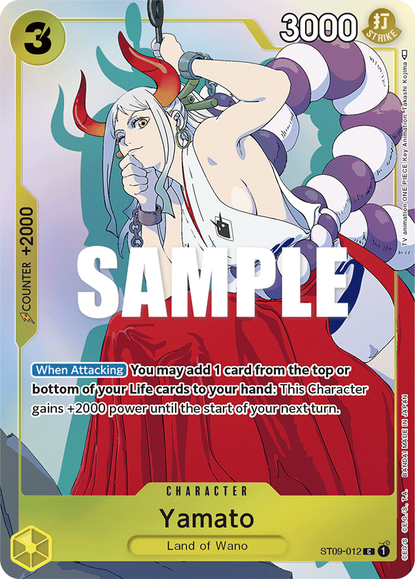 Yamato One Piece card
