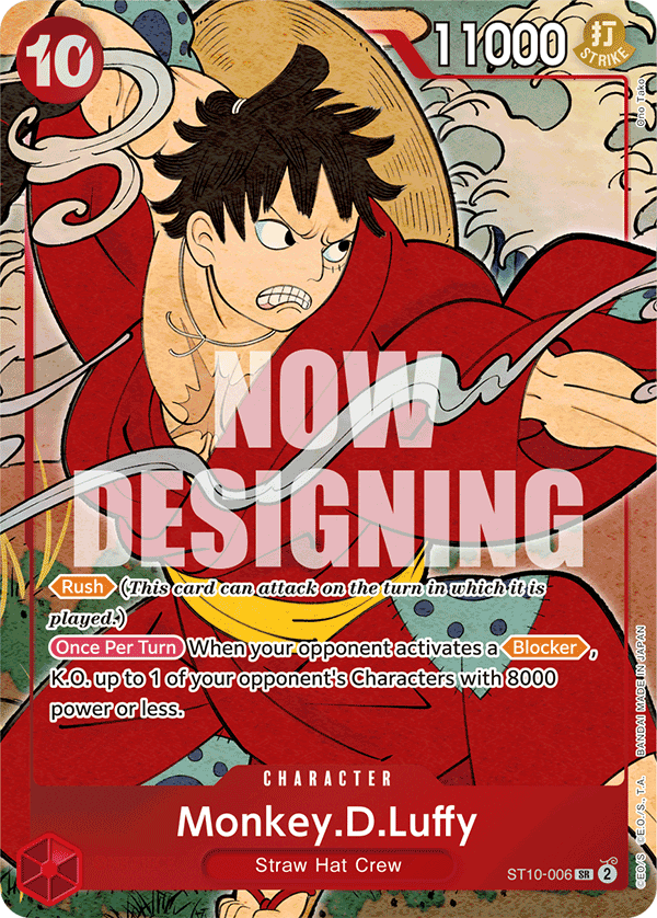 Monkey.D.Luffy One Piece card