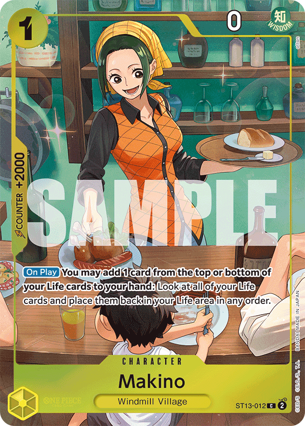 Makino One Piece card