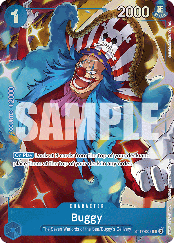 Buggy One Piece card