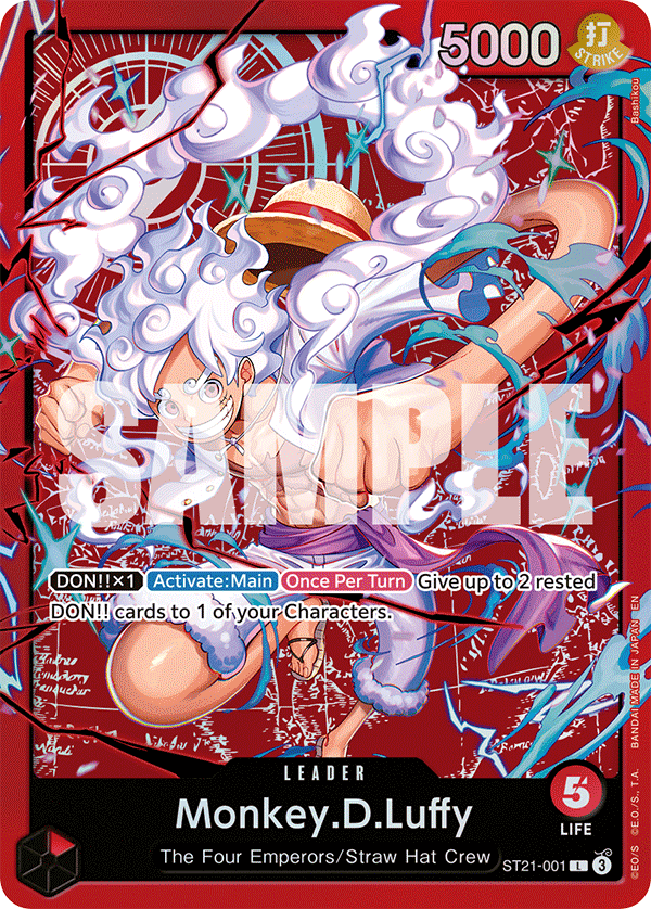Monkey.D.Luffy One Piece card