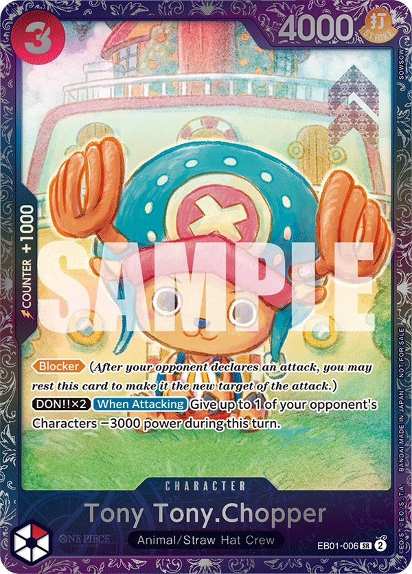 Tony Tony.Chopper One Piece card