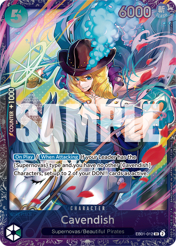 Cavendish One Piece card
