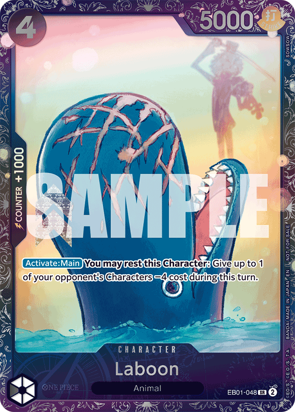 Laboon One Piece card