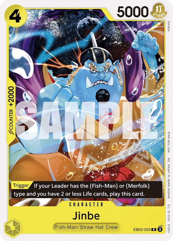 Jinbe One Piece card
