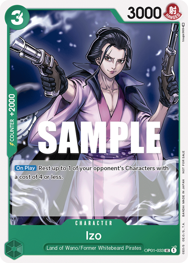 Izo One Piece card