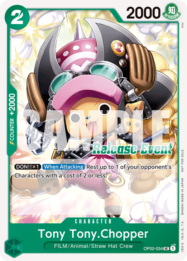 Tony Tony.Chopper One Piece card