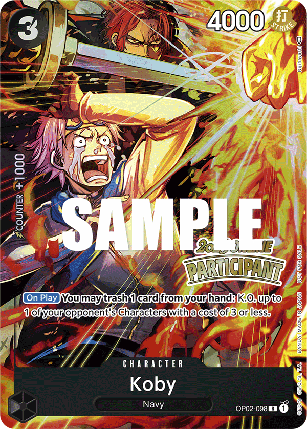 Koby One Piece card