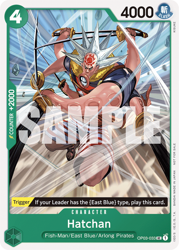 Hatchan One Piece card
