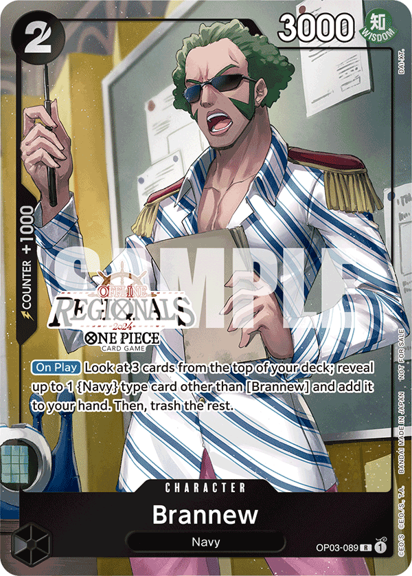 Brannew One Piece card