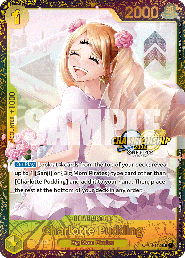 Charlotte Pudding One Piece card