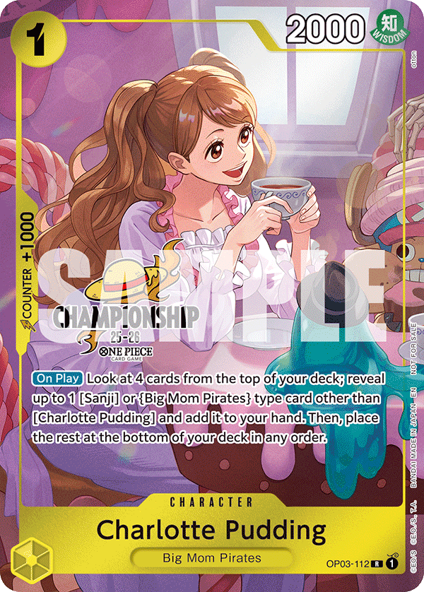 Charlotte Pudding One Piece card