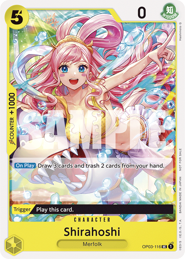 Shirahoshi One Piece card