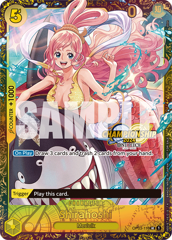 Shirahoshi One Piece card