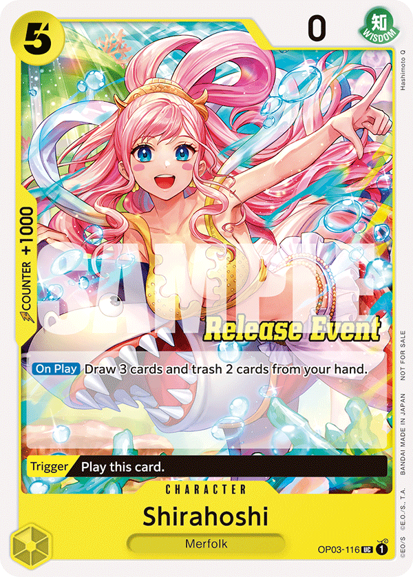 Shirahoshi One Piece card