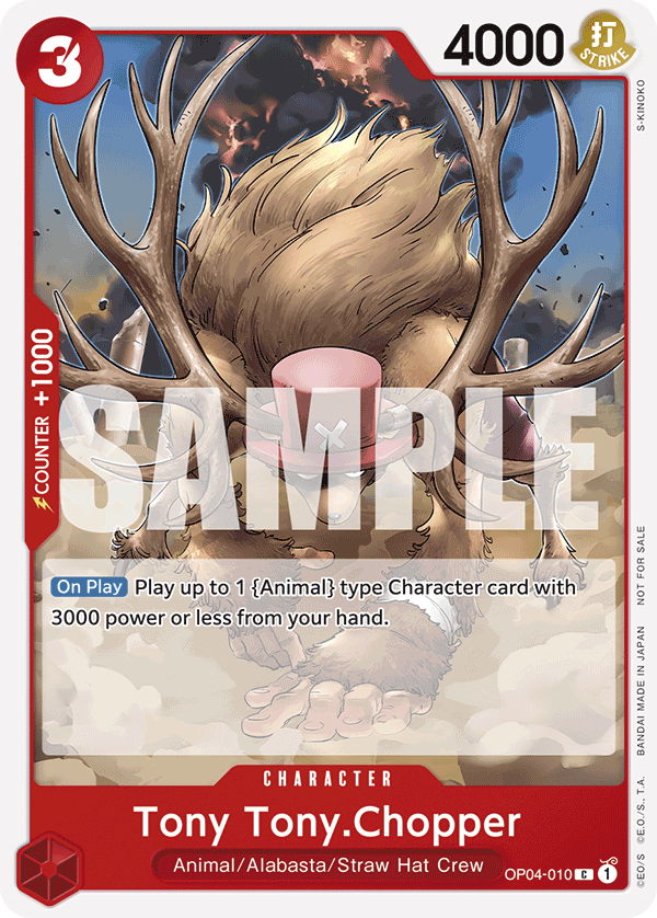 Tony Tony.Chopper One Piece card