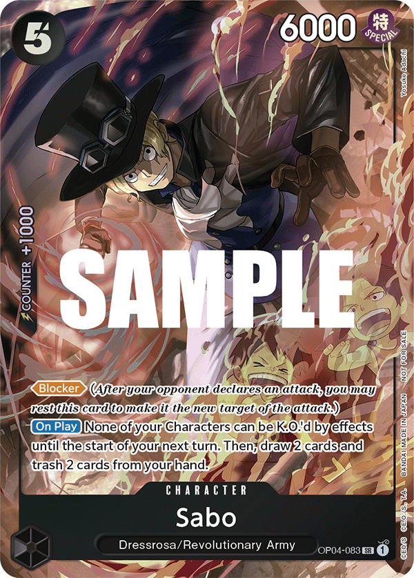 Sabo One Piece card