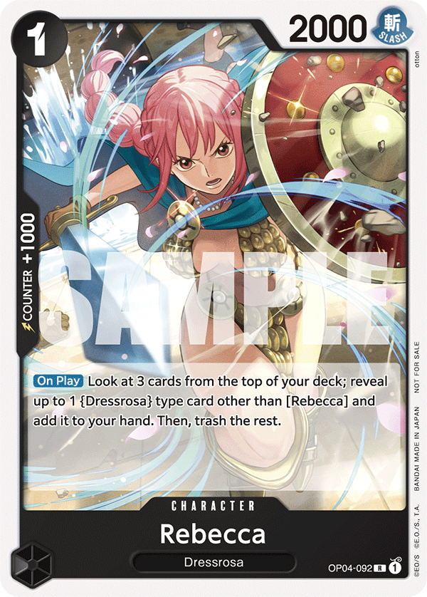 Rebecca One Piece card