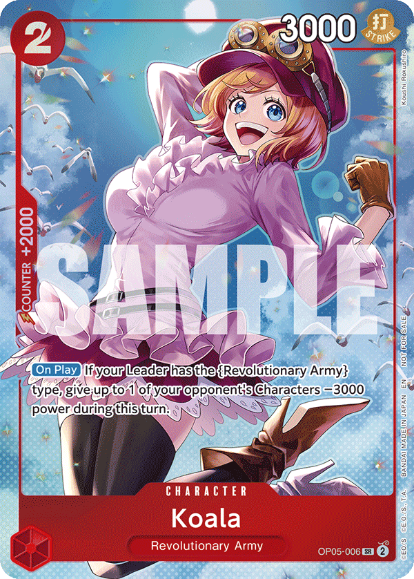 Koala One Piece card
