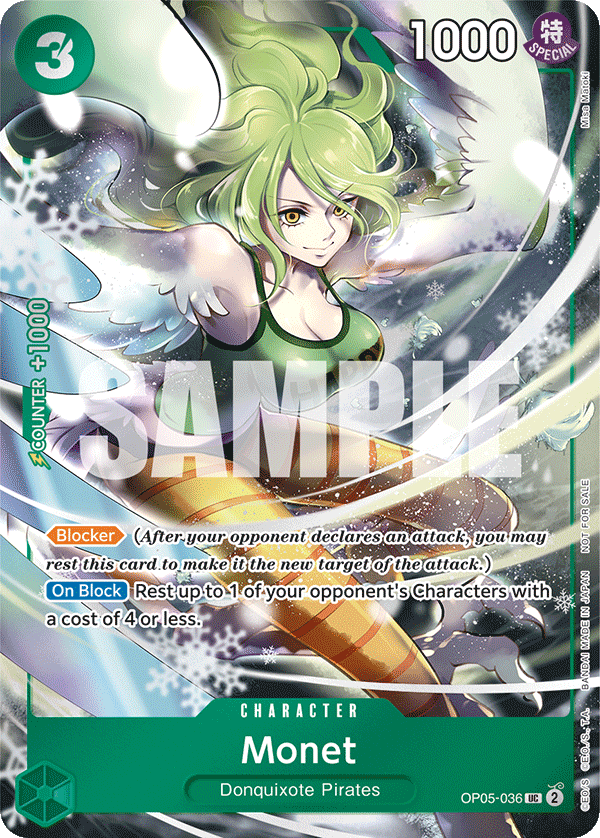 Monet One Piece card