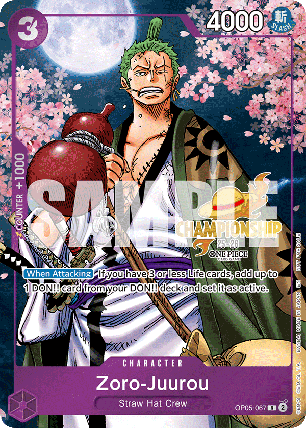 Zoro-Juurou One Piece card