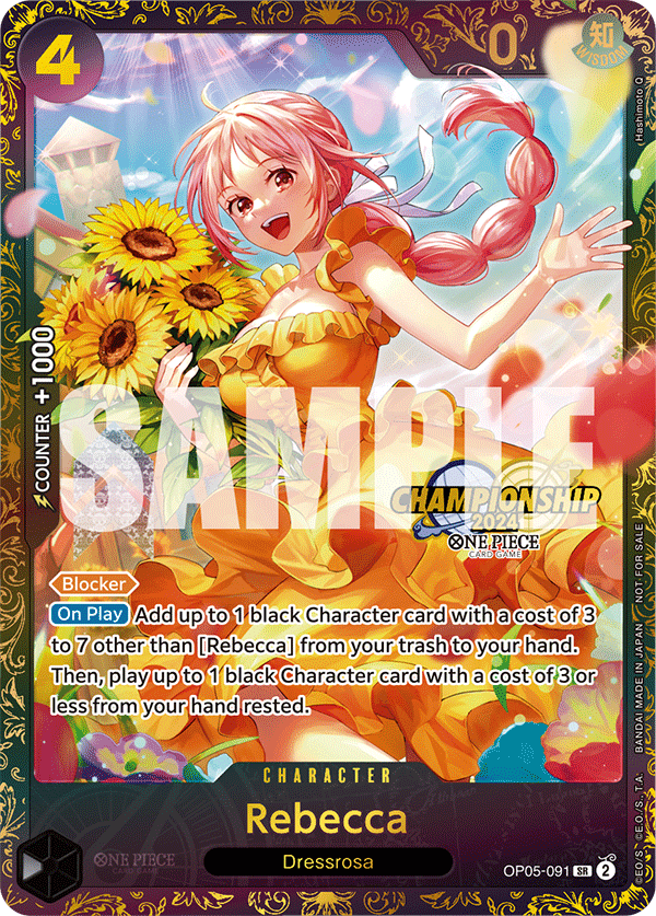 Rebecca One Piece card