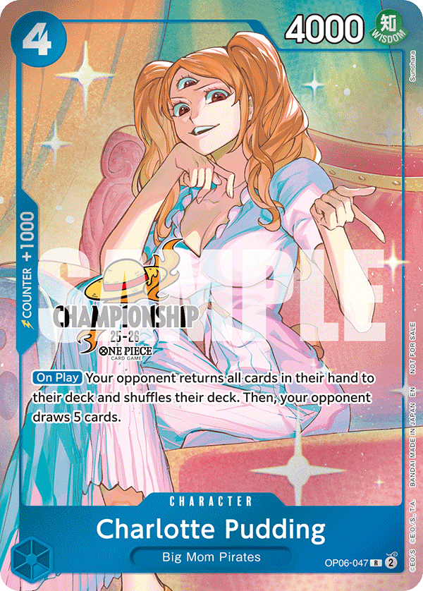 Charlotte Pudding One Piece card