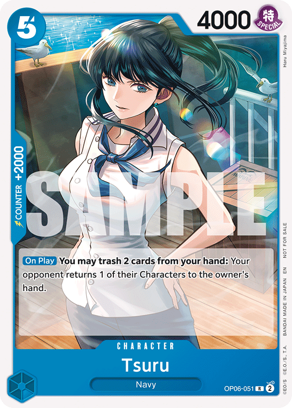 Tsuru One Piece card